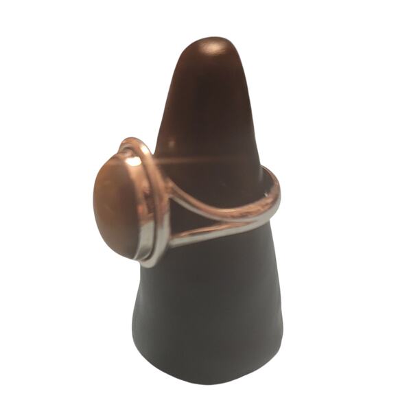 Tiger's Eye Gemstone Ring set in Sterling Silver - Picture 3 of 8